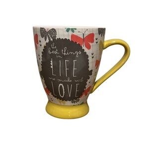 BLOOM Amylee Weeks “The Best Things In Life Are Made With Love” Ceramic Mug